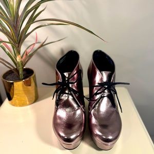 Dolcetta by Dolce Vita bootie. Color Dark Silver. Size 9.5M. Worn ONCE!